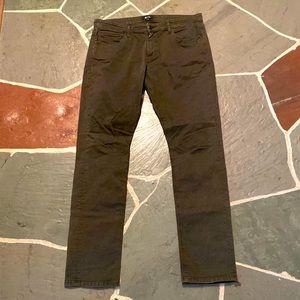 Paige Lennox Green Pant size 34